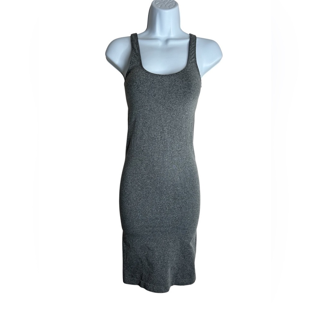 Y2K Aritzia Babaton Tank Top Mini Dress Bodycon Grey Small Mcbling club festival
